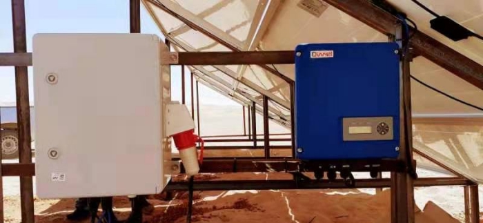 solar pump system in Algeria