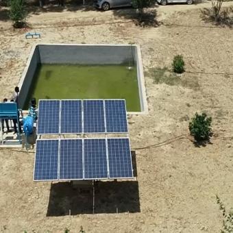 Photovoltaic drip irrigation system