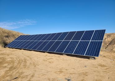 7,5-kW-Solarpumpensystem in der Stadt Yulin, Provinz Shaanxi