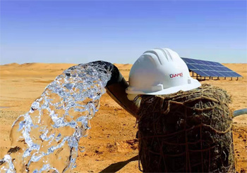 4-kW-Solarpumpensystem in Algerien