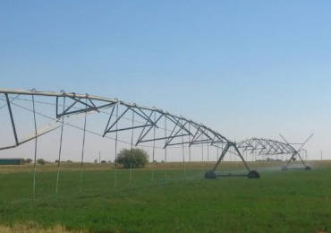 Solares Sprinkler-Bewässerungsprojekt in Südafrika