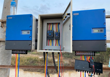 Solarpumpensystem (Hybrid)