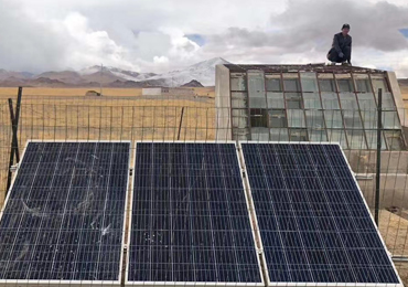 0,37 kW Solarwasserversorgungssystem in Tibet