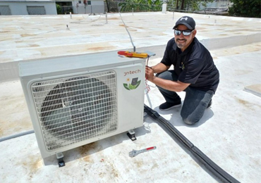 24000 BTU Solarklimaanlage in Puerto Rico