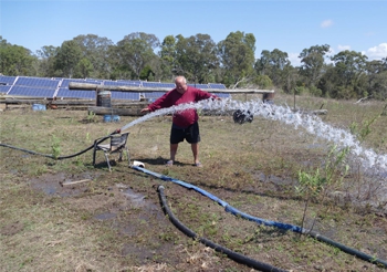 11-kW-Solarpumpensystem in Australien