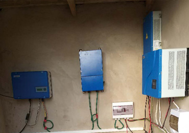 5,5 kW Solarpumpe und 1 kW Off-Grid-System in Botswana