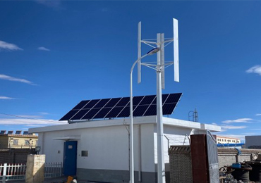 15-kVA-Wind-Solar-Hybridprojekt in Qinghai