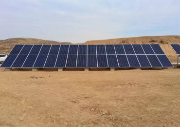 9,2 kW Solarpumpensystem im Kreis Shenmu, Stadt Yulin, Provinz Shaanxi