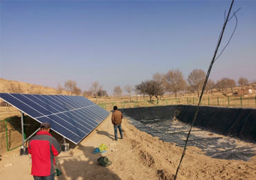 5,5 kW und 15 kW Solarpumpensystem in Shaanxi