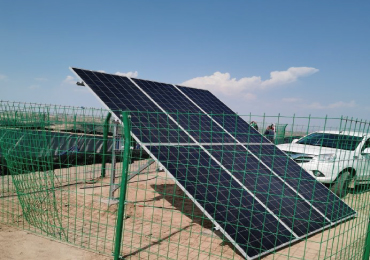 1,1-kW-Solarpumpensystem in der Provinz Shaanxi