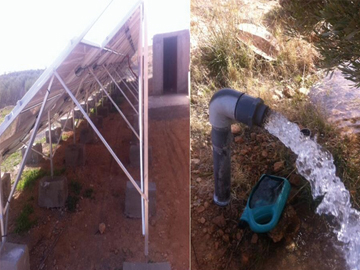 18,5 kW Solarpumpensystem in Marokko