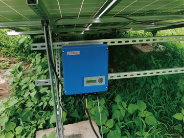 750 W, 1,1 kW und 1,5 kW Solarpumpensysteme in Liupanshui, Guizhou